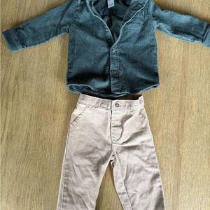 NWOT 12 months green/ khaki